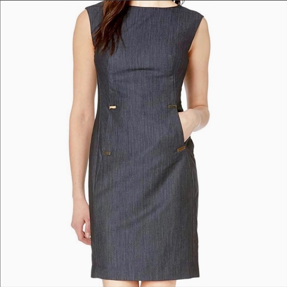 Calvin Klein Chambray Dress